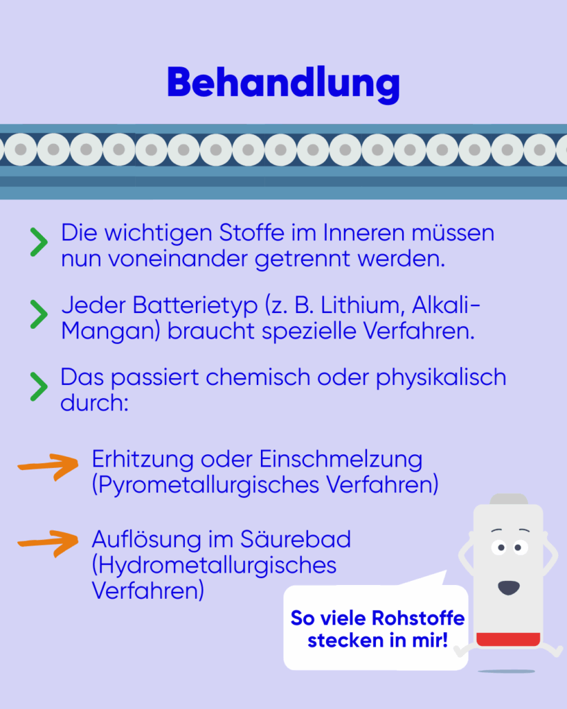 Batteriekreislauf: Bild zum Schritt Behandlung