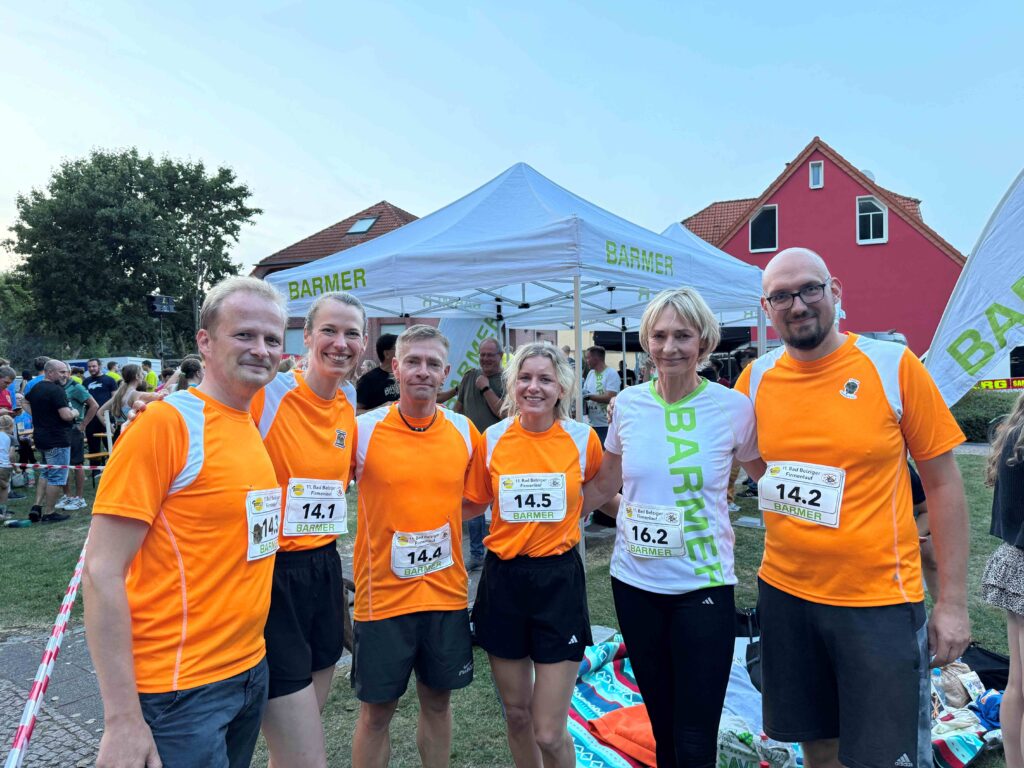 Gruppenteamfoto mit Heike Drechsler