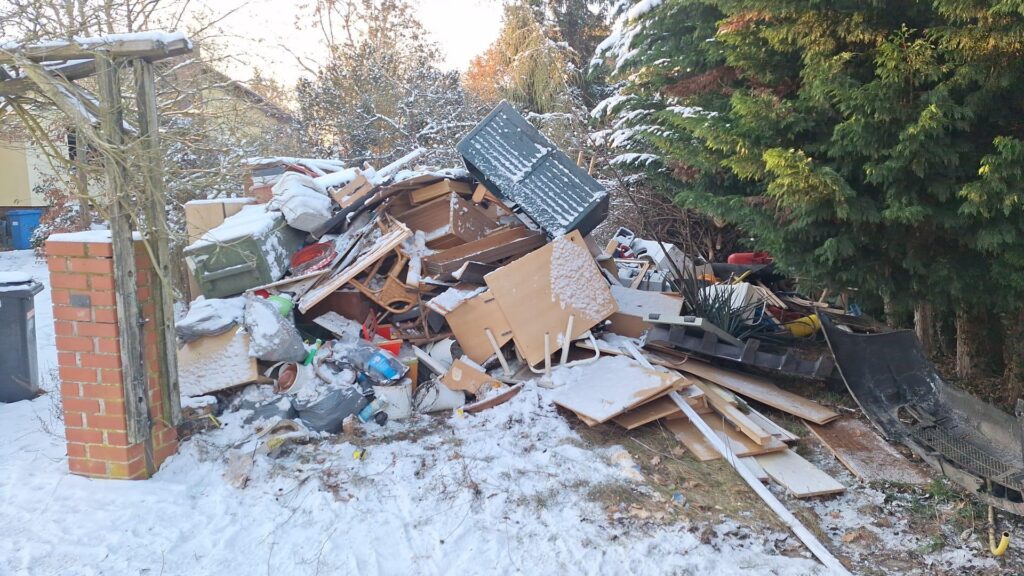 So bitte nicht den Sperrmüll bereitstellen