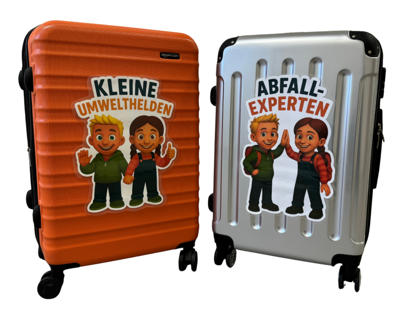 Beide Umweltkoffer ohne Hintergrund